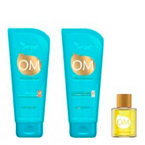 Kit Yenzah OM Shampoo 200ml + Condicionador 200ml + Óleo de Tratamento Intensivo 7ml Kit Yenzah OM Shampoo 200ml + Condicionador 200ml + Óleo de Tratamento Intensivo 7ml