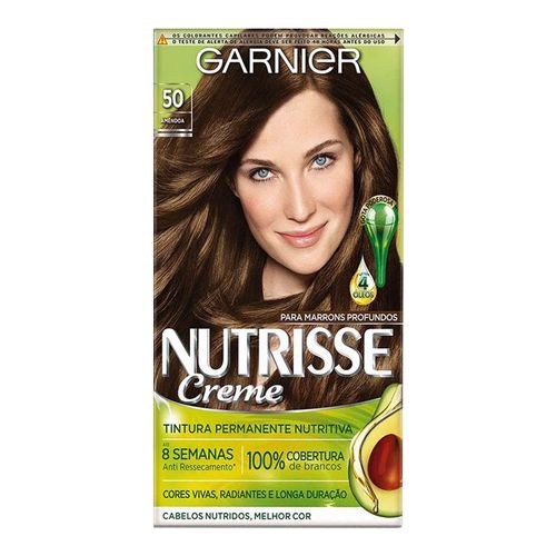 Tintura Garnier Nutrisse Creme 50 Amêndoa Tintura Garnier Nutrisse Creme 50 Amêndoa