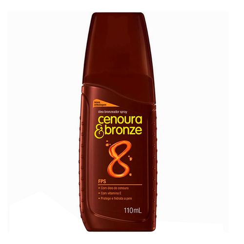Óleo Bronzeador Cenoura & Bronze FPS8 110ml Óleo Bronzeador Cenoura & Bronze FPS8 110ml