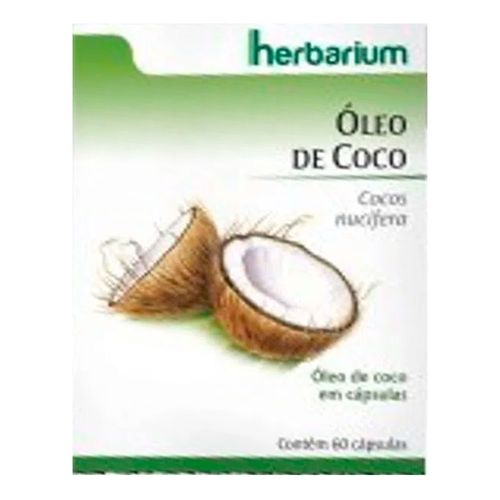 Óleo de Coco Herbarium 60 Cápsulas Óleo de Coco Herbarium 60 Cápsulas
