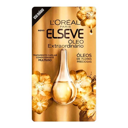 Óleo Extraordinário Elseve Óleos de Flores Preciosas 4,5ml Óleo Extraordinário Elseve Óleos de Flores Preciosas 4,5ml