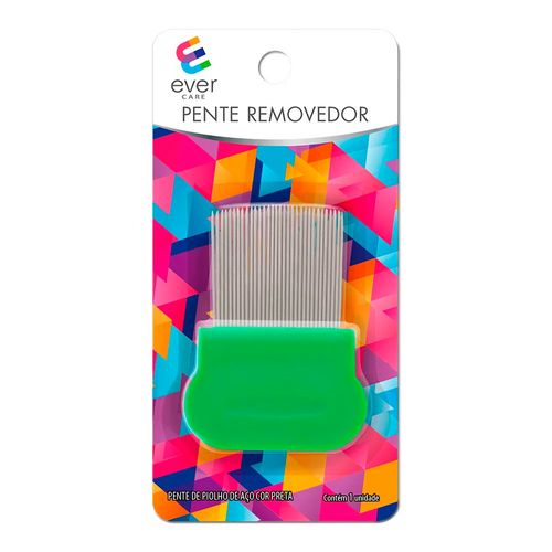 Pente-De-Cabelo-Ever-Care-Para-Piolho-Aco-1-Unidade Pente-De-Cabelo-Ever-Care-Para-Piolho-Aco-1-Unidade