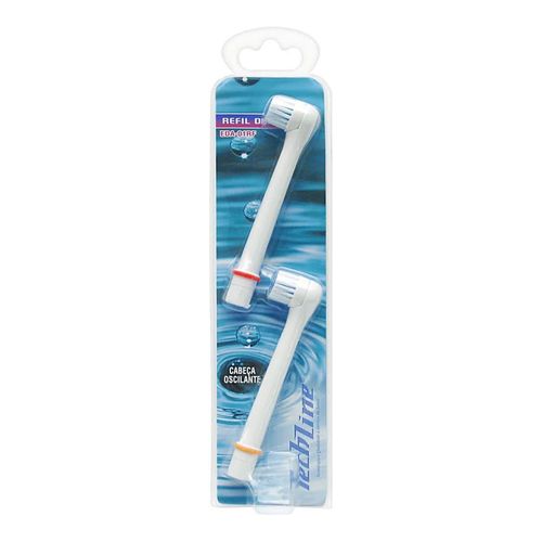 Refil Para Escova Dental Eletrica Adulto Techline Refil Para Escova Dental Eletrica Adulto Techline