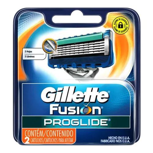 Carga Gillette Fusion Proglide C/2 Carga Gillette Fusion Proglide C/2