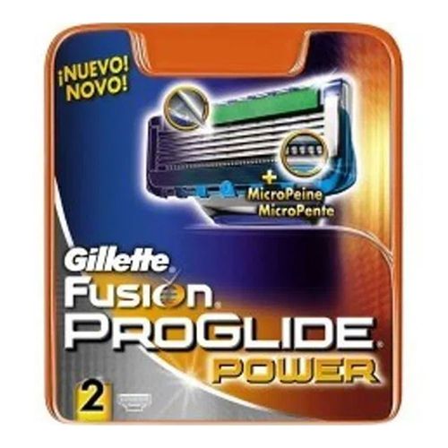 Carga Gillette Fusion Proglide Power C/2 Carga Gillette Fusion Proglide Power C/2