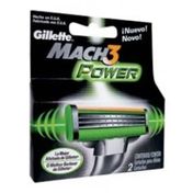 Carga Gillette Mach3 Power 2 Unidades