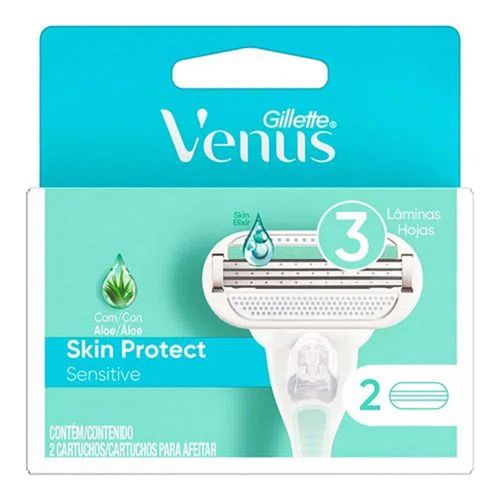 Carga Para Aparelho de Depilar Gillette Venus Divine 2 Unidades Carga Para Aparelho de Depilar Gillette Venus Divine 2 Unidades
