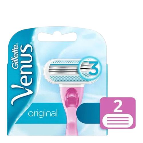 Carga para Aparelho de Depilar Gillette Venus Original 2 Unidades Carga para Aparelho de Depilar Gillette Venus Original 2 Unidades