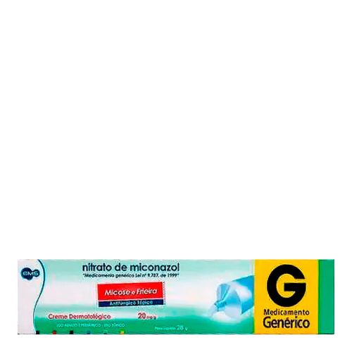 Nitrato de Miconazol Creme 20mg Genérico EMS 28g Nitrato de Miconazol Creme 20mg Genérico EMS 28g