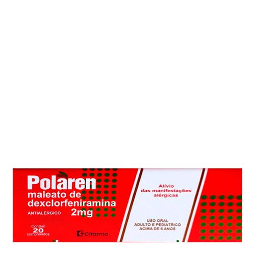 Polaren 2mg GRB 20 Comprimidos Polaren 2mg GRB 20 Comprimidos
