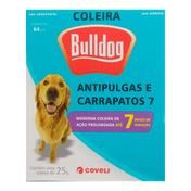 Coleira Antipulgas e Carrapatos para Cachorro Bulldog 7 Coveli - 25gr
