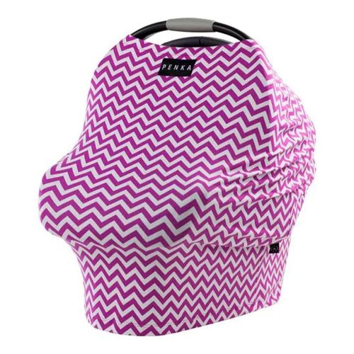 Capa Multifuncional Skye Chevron Rosa e Branco Penka Cover