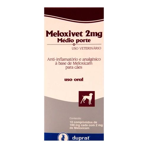MELOXIVET 2mg - caixa com 10 compr