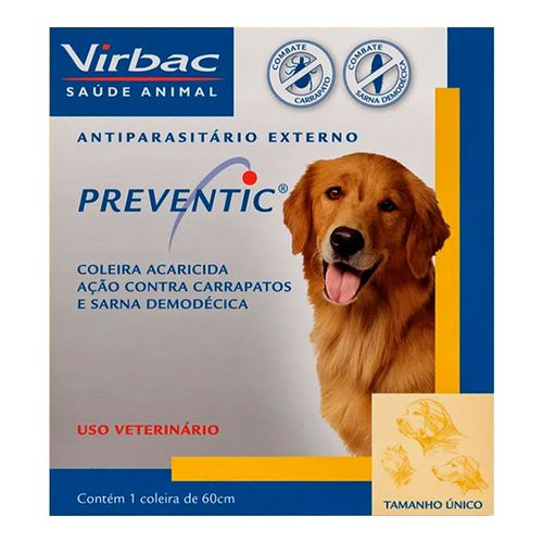 PREVENTIC - Coleira anticarrapatos PREVENTIC - Coleira anticarrapatos