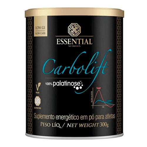 Carboidrato 100% Palatinose Carbolift - Essential Nutrition - 300g Carboidrato 100% Palatinose Carbolift - Essential Nutrition - 300g