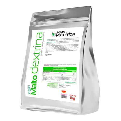 Carboidrato Maltodextrina Sabor Melancia - Wvegan - 1Kg Carboidrato Maltodextrina Sabor Melancia - Wvegan - 1Kg