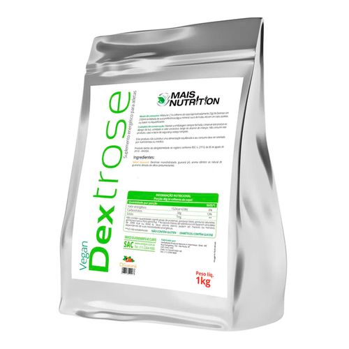 Carboidrato Dextrose Sabor Guaraná - Wvegan - 1Kg Carboidrato Dextrose Sabor Guaraná - Wvegan - 1Kg