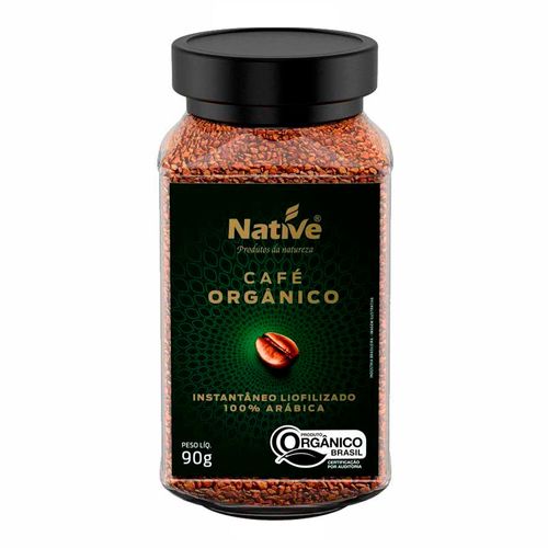 Café Orgânico Liofilizado - Native - 90g Café Orgânico Liofilizado - Native - 90g