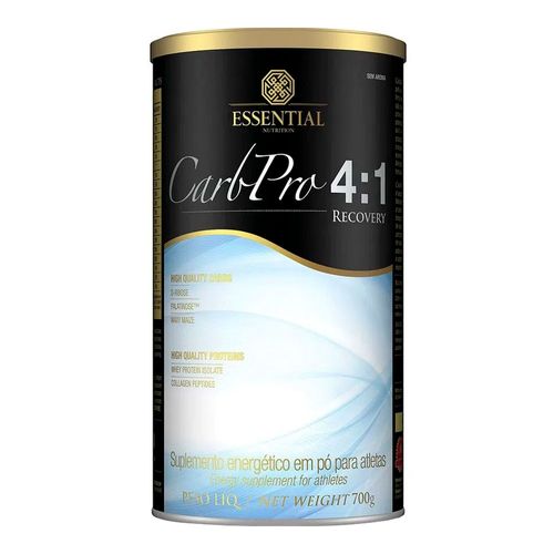 Carboidrato Carbpro 4:1 Recovery - Essential Nutrition - 700g Carboidrato Carbpro 4:1 Recovery - Essential Nutrition - 700g