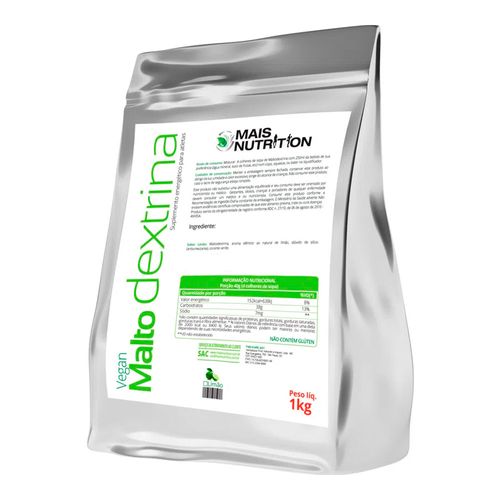 Carboidrato Maltodextrina Sabor Limão - Wvegan - 1Kg Carboidrato Maltodextrina Sabor Limão - Wvegan - 1Kg