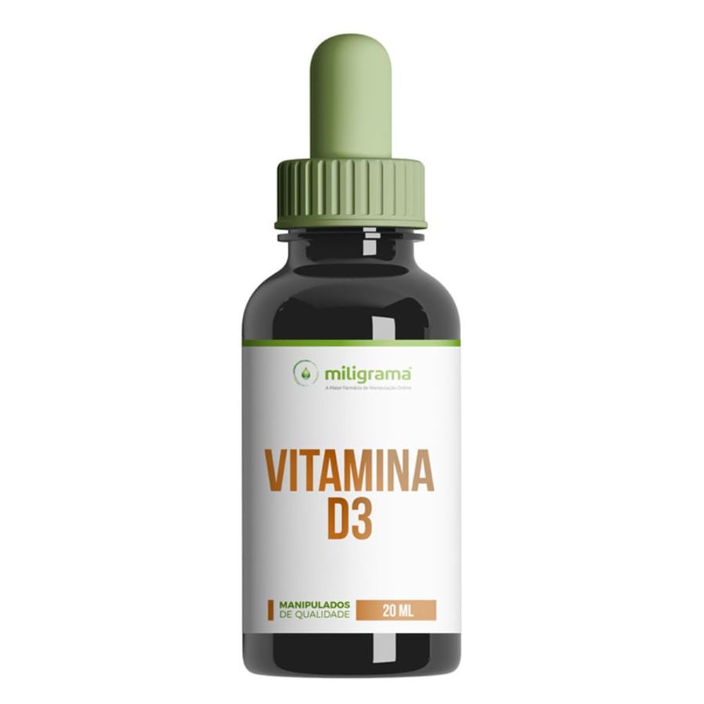 Vitamina D 500UI Drogaria Pacheco 20ml - Drogarias Pacheco