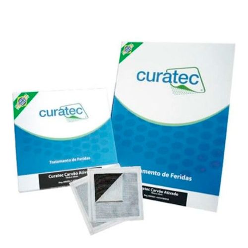 Curativo De Carvão Ativada Com Prata Curatec Curativo De Carvão Ativada Com Prata Curatec