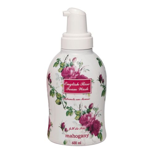 Sabonete em Mousse English Rose 600 ml Sabonete em Mousse English Rose 600 ml