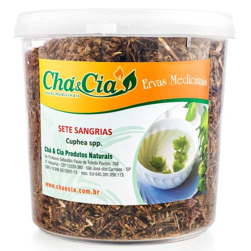 Chá de Sete Sangrias Cuphea spp. 100g Drogarias Pacheco