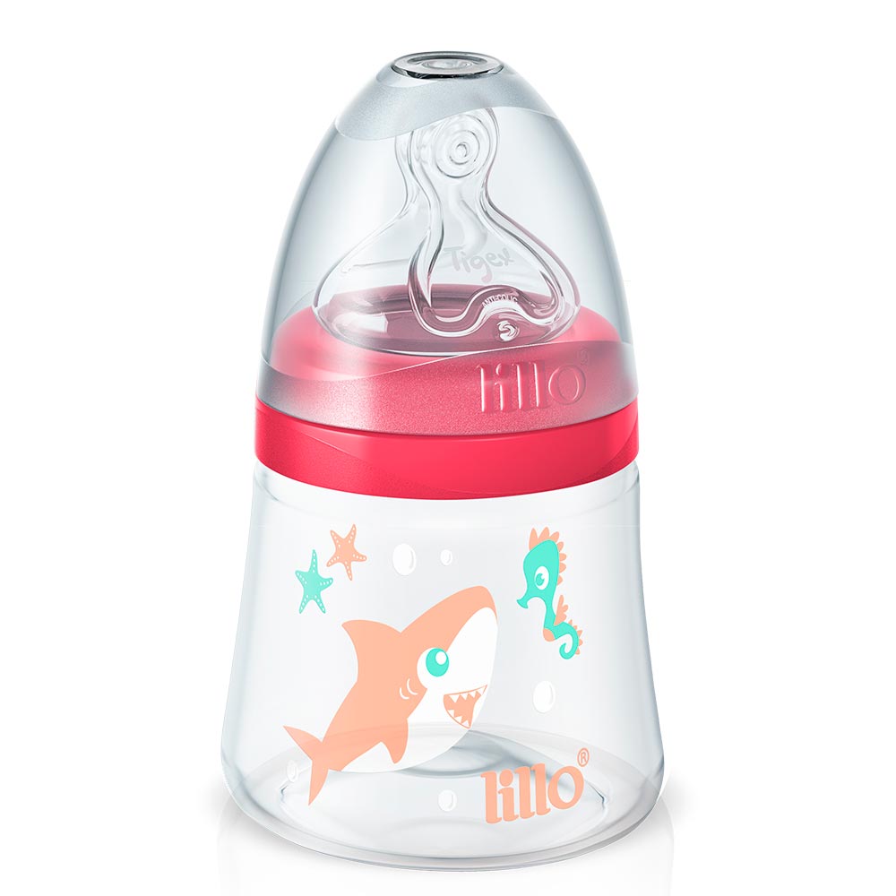 Mamadeira Lillo Design Smart Rosa 120ml - Drogarias Pacheco