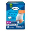 Roupa Íntima Tena Pants Discreet Preta Tamanho G/EG 8 Unidades