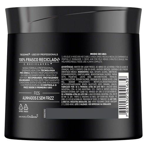 Máscara de Tratamento Tresemmé Blindagem Antifrizz 400g