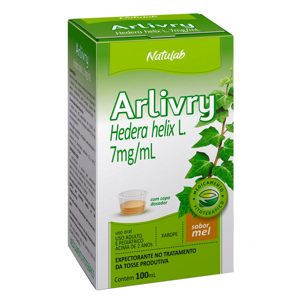 Encontraproduto.com.br - Xarope Arlivry Mel 100ml