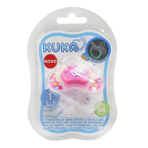 760692---Chupeta-Kuka-Lumina-Bico-Rosa-1-Unidade-1 760692---Chupeta-Kuka-Lumina-Bico-Rosa-1-Unidade-1