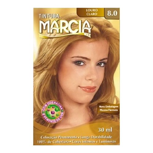 Tintura Márcia 8.0 Louro Claro Tintura Márcia 8.0 Louro Claro