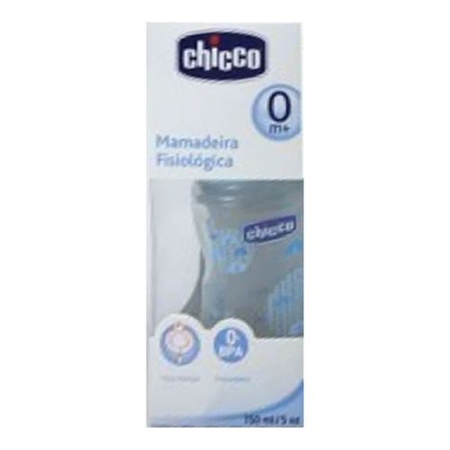 Mamadeira Chicco Ironic 0M+ 150ml Mamadeira Chicco Ironic 0M+ 150ml