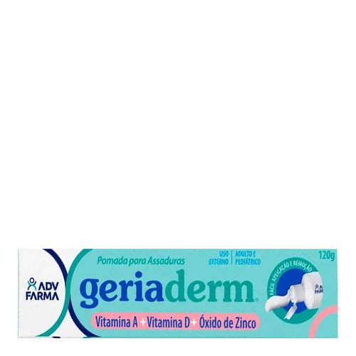 Pomada para Assaduras Geriaderm 120g Pomada para Assaduras Geriaderm 120g