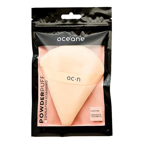 Esponja para Maquiagem Oce'ane Powder Puff Rosa 1 Unidade Esponja para Maquiagem Oce'ane Powder Puff Rosa 1 Unidade