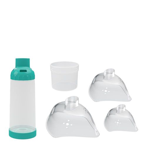 Espaçador Para Bombinha de Asma Enovamix Infantil e Adulto 3🙀 Mergulhe