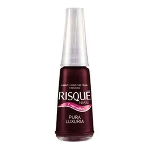 Esmalte Risqué 7 Vermelhos Cremoso Pura Luxúria 8ml Esmalte Risqué 7 Vermelhos Cremoso Pura Luxúria 8ml
