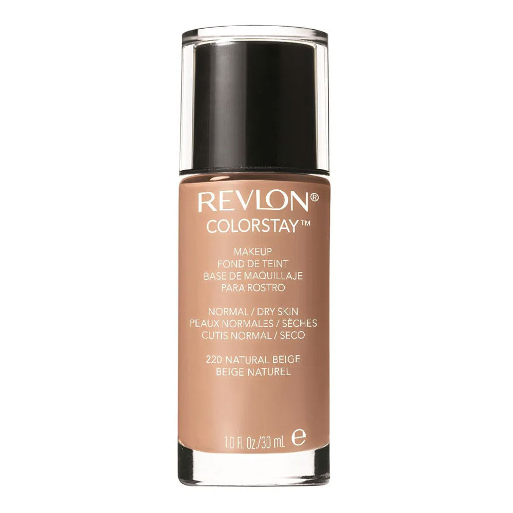 Base Revlon Colorstay Makeup for Normal/ Dry Skin Natural Beige 119g -  Drogarias Pacheco