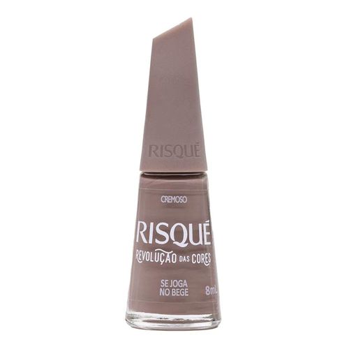 Esmalte Risqué Cremoso Revolução das Cores Se Joga No Bege 8ml