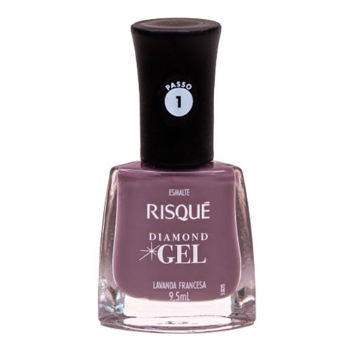 Esmalte Risqué Diamond Gel Lavanda Francesa 9,5ml