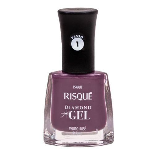 Esmalte Risqué Diamond Gel Veludo Rosé 9,5ml Esmalte Risqué Diamond Gel Veludo Rosé 9,5ml