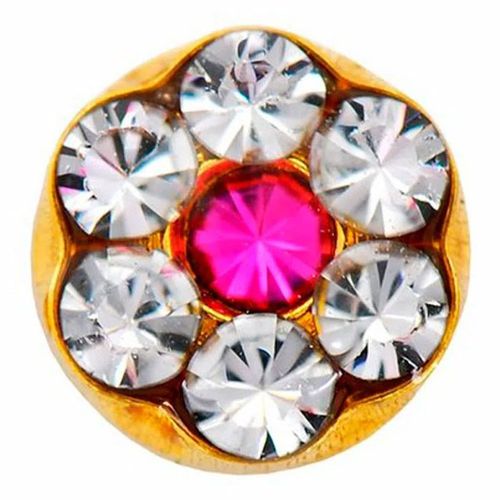 Brinco Studex Daisy Cristal Rosé Ouro 1 Par Brinco Studex Daisy Cristal Rosé Ouro 1 Par