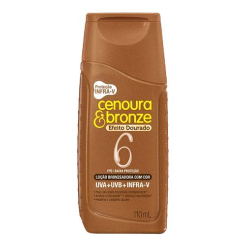 Bronzeador Cenoura & Bronze FPS6 Cor 110ml Bronzeador Cenoura & Bronze FPS6 Cor 110ml