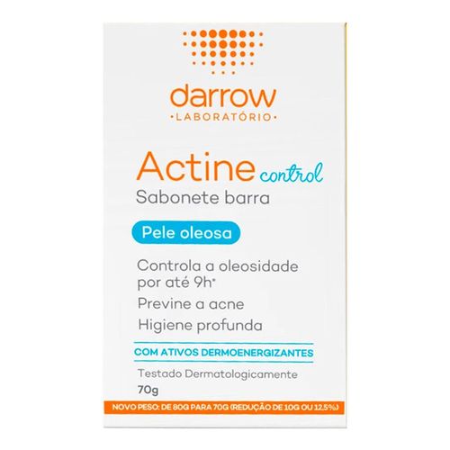 Sabonete em Barra Darrow Actine Control Peles Mistas a Oleosas 70g Sabonete em Barra Darrow Actine Control Peles Mistas a Oleosas 70g