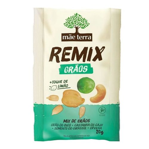 Remix Grãos Mãe Terra Grão de Bico + Ervilha 20g Remix Grãos Mãe Terra Grão de Bico + Ervilha 20g