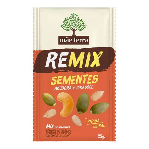 Remix Sementes Mãe Terra Abóbora + Girassol 25g