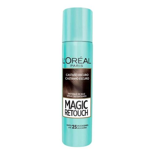 Retoque de Raiz L'Oréal Paris Spray Instantâneo Magic Retouch Castanho Escuro 75ml Retoque de Raiz L'Oréal Paris Spray Instantâneo Magic Retouch Castanho Escuro 75ml