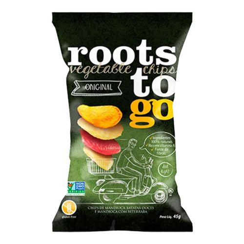 Snack Salgado Roots To Go Original 45gr Snack Salgado Roots To Go Original 45gr